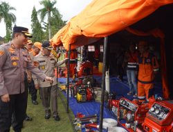 Masuki Musim Kemarau Kering, Total 1.100 Personil Gabungan Disiagakan di Kabupaten Ogan Komering Ilir.