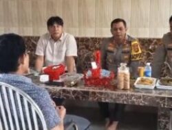 Minimalisir Terjadi Konflik Lahan di Desa Sungai Sodong, Kapolres OKI Lakukan Patroli Dialogis.